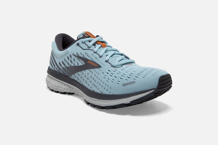 Brooks Ghost 13 Road Running Shoes Womens Blue 530214-SLM